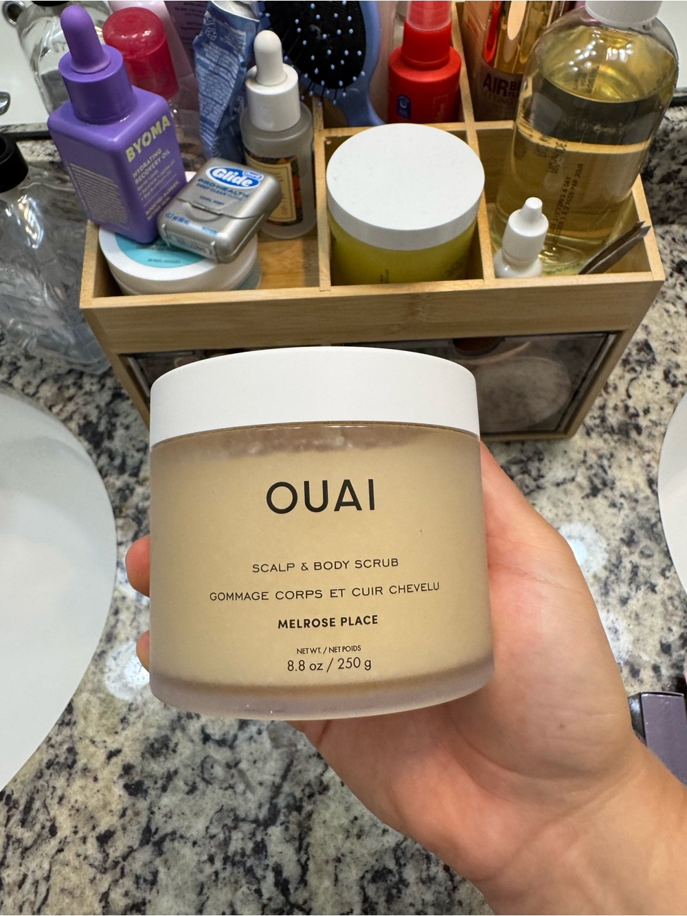 OUAI Scalp & Body Scrub